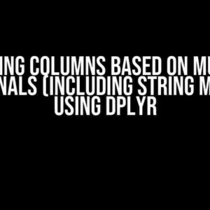 Selecting Columns Based on Multiple Conditionals (Including String Matching) Using dplyr